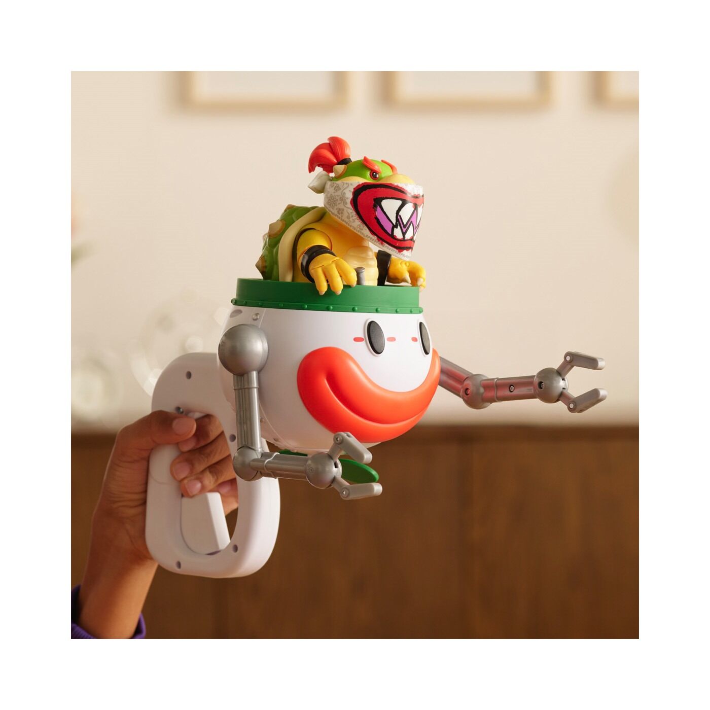 Figura Interactiva Bowser Jr y Clown Car Mario Bros img #7