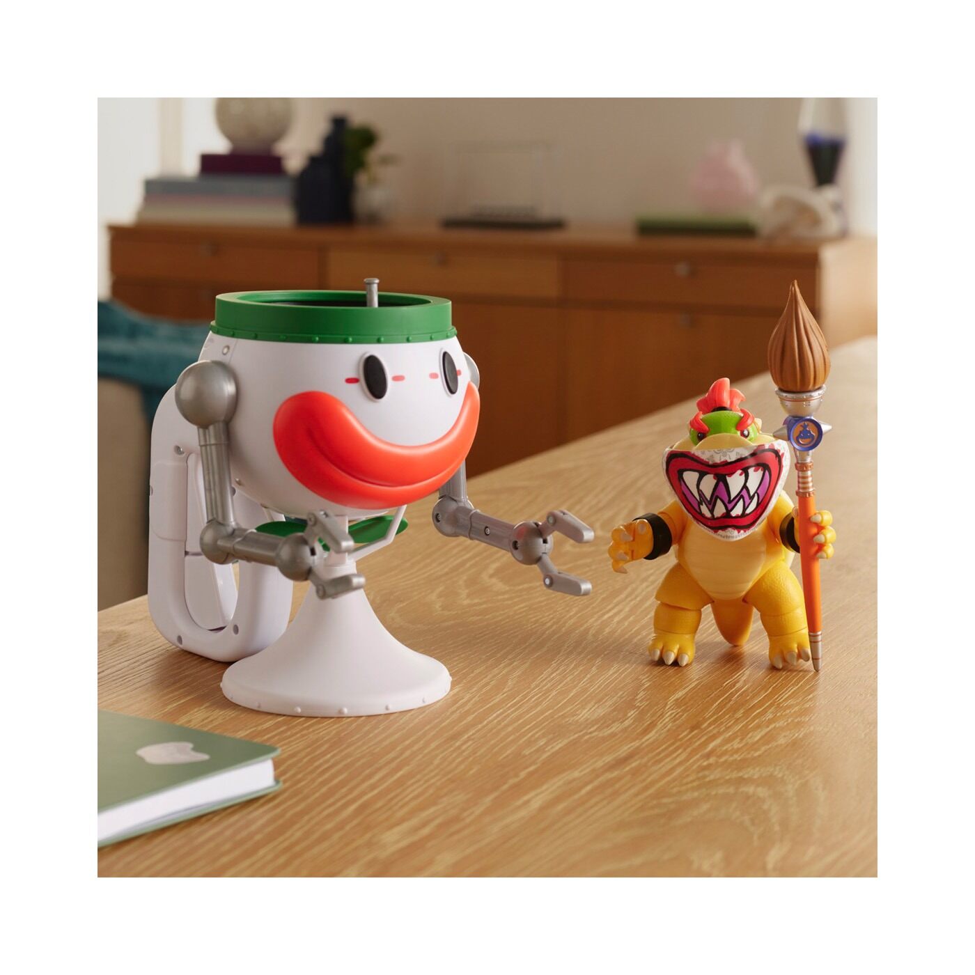 Figura Interactiva Bowser Jr y Clown Car Mario Bros img #6