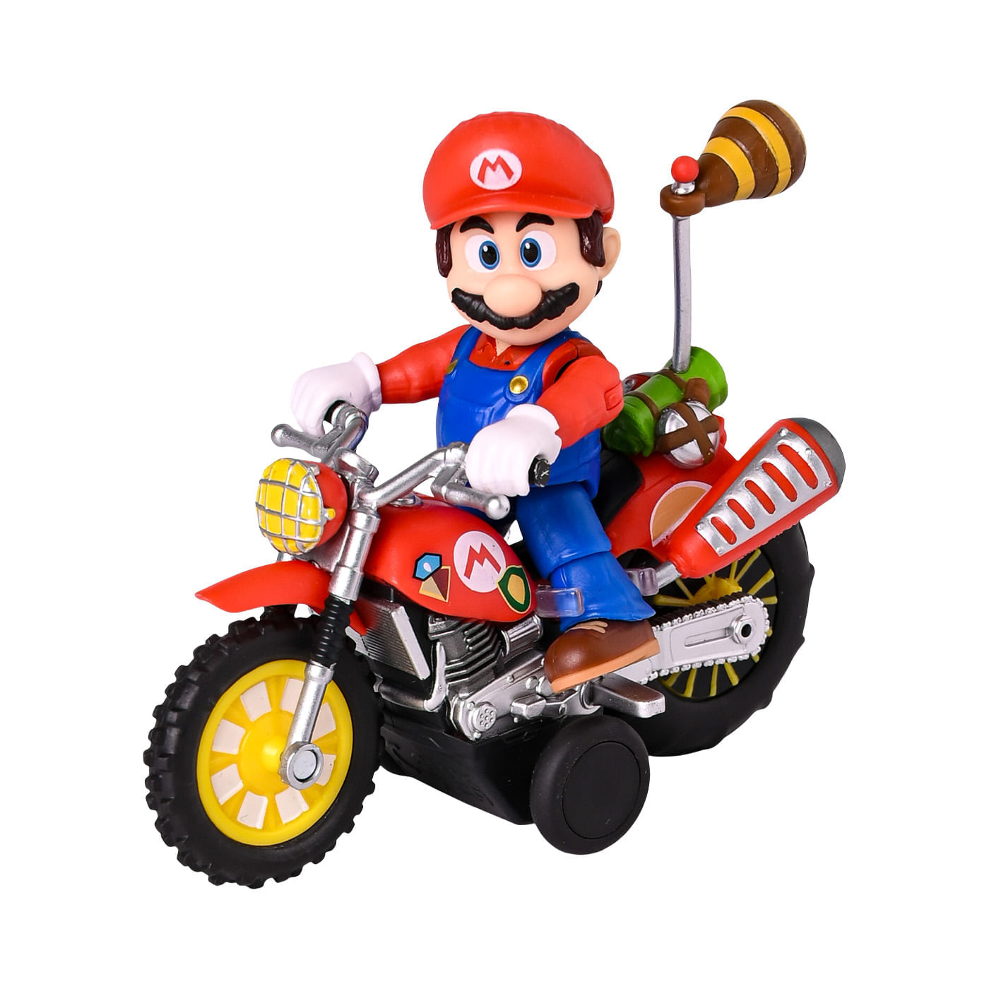 Figura Mario Bros Mario con Moto img #4