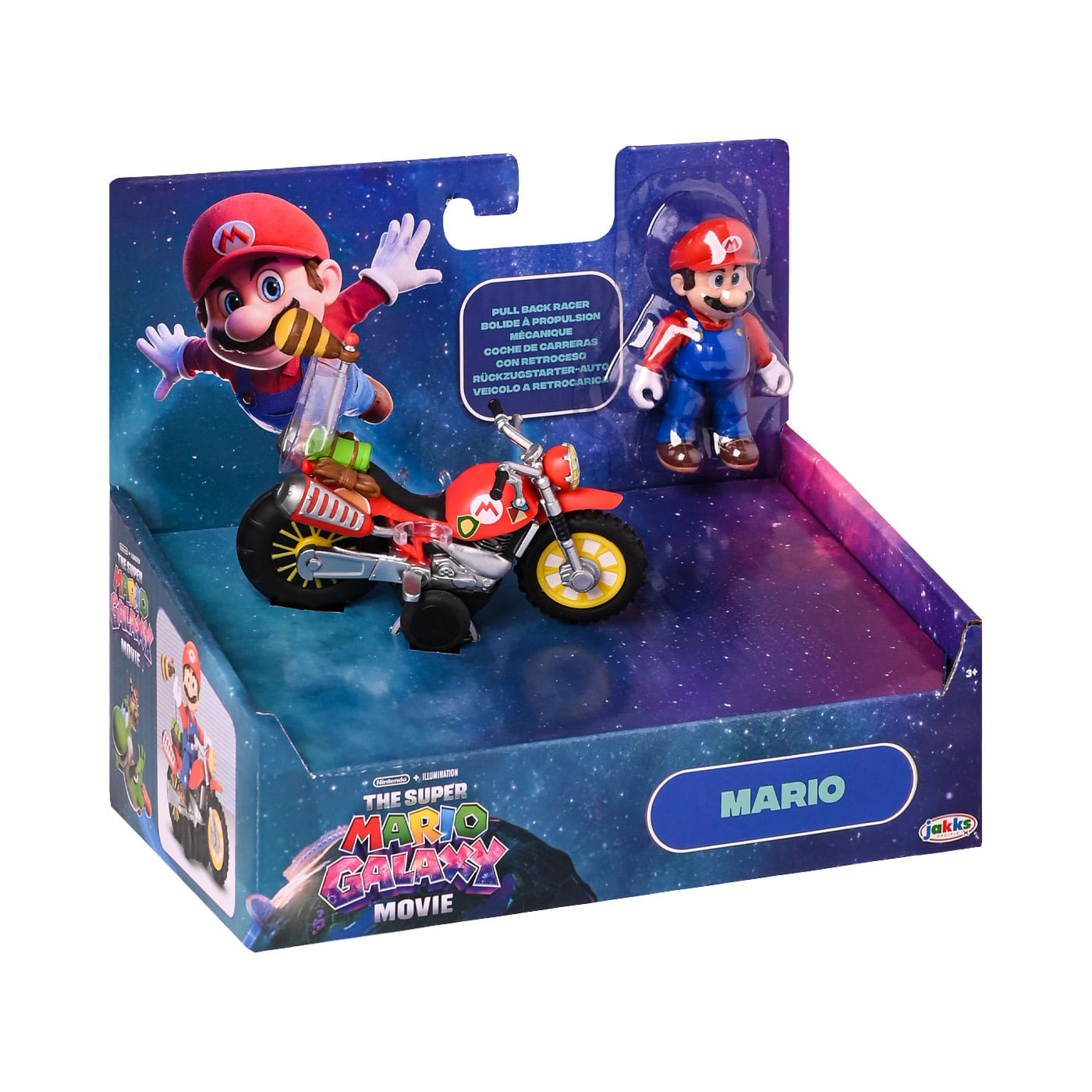 Figura Mario Bros Mario con Moto img #2