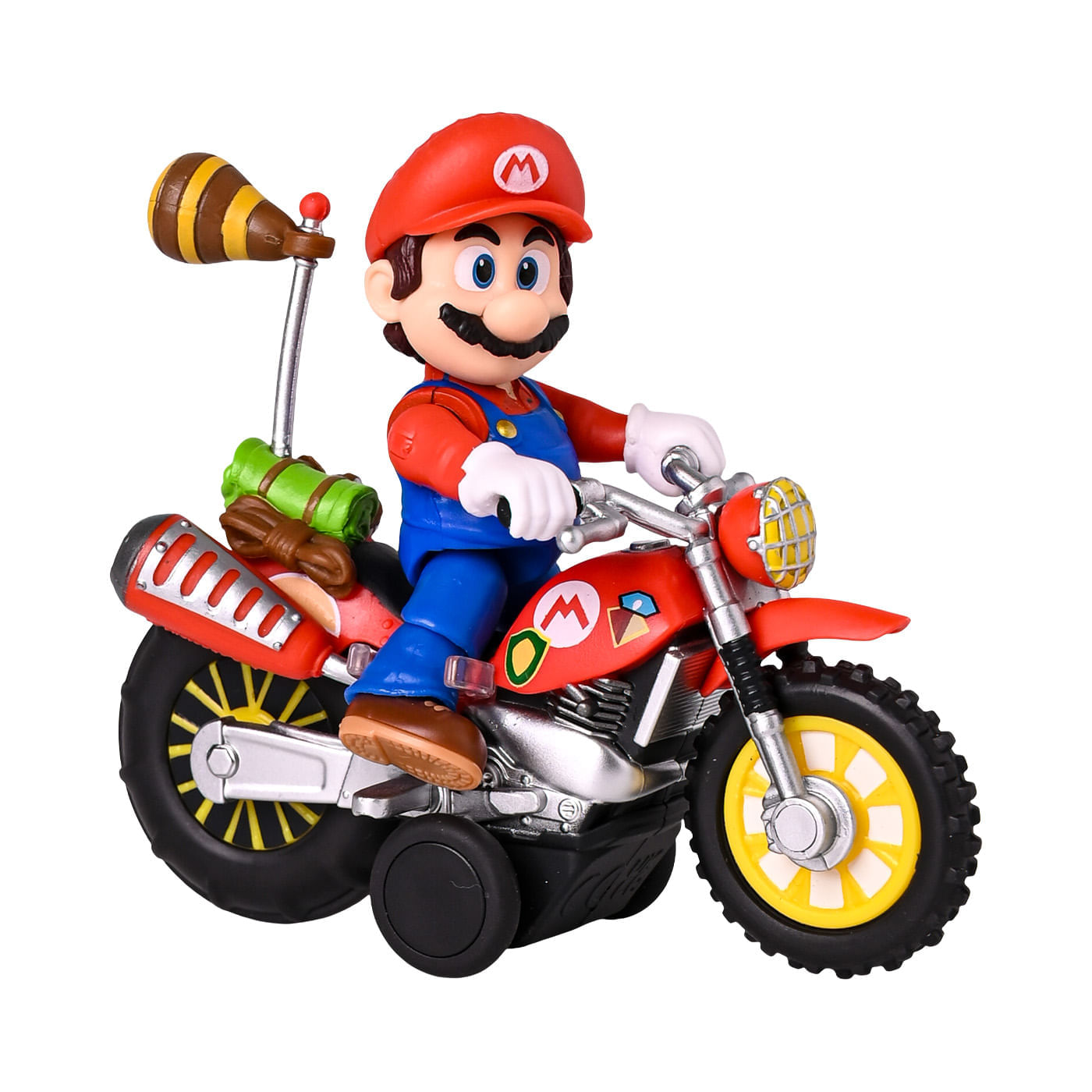 Figura Mario Bros Mario con Moto img #5