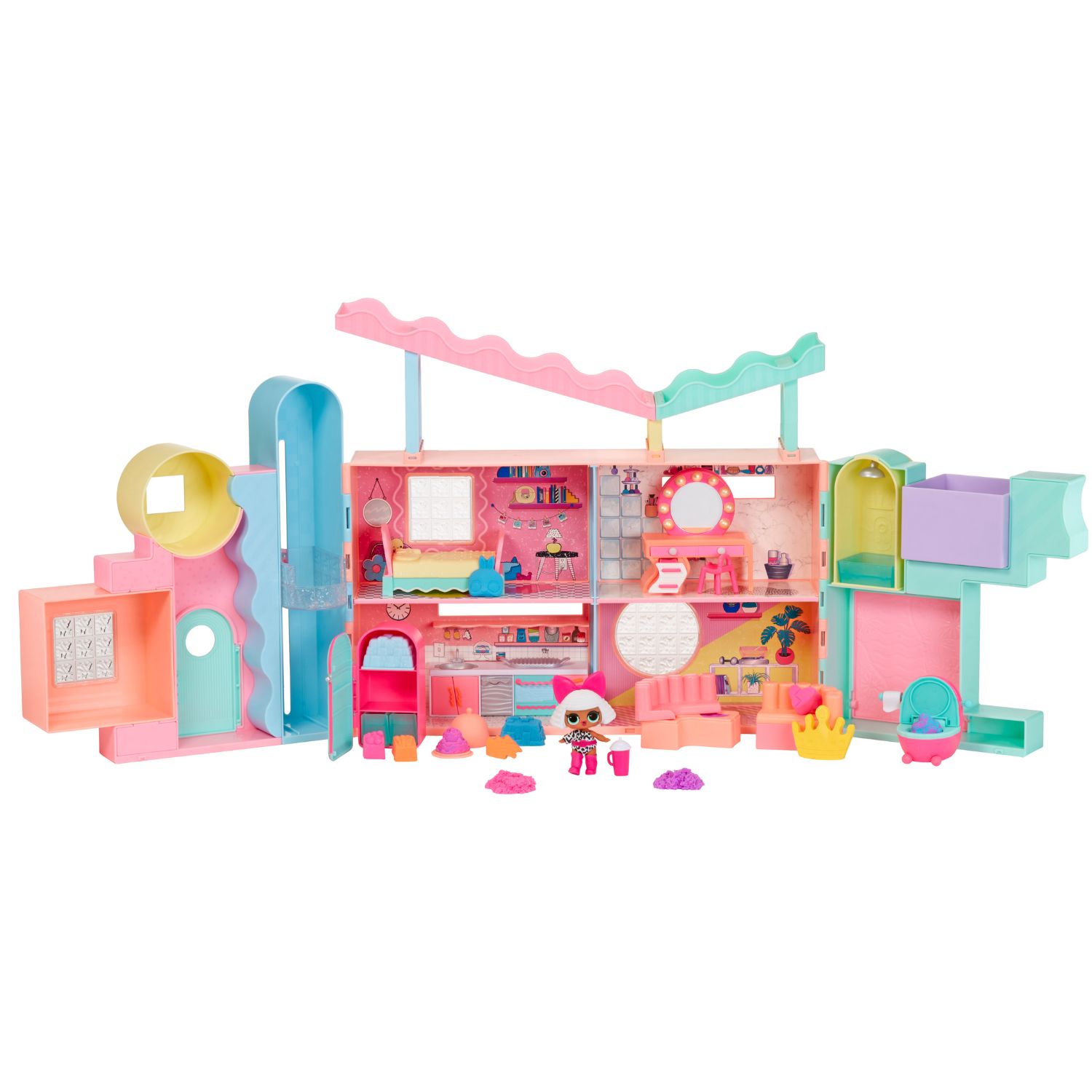 Playset LOL Surprise Casa Squish Sand Magic con Más de 50 Sorpresas img #1
