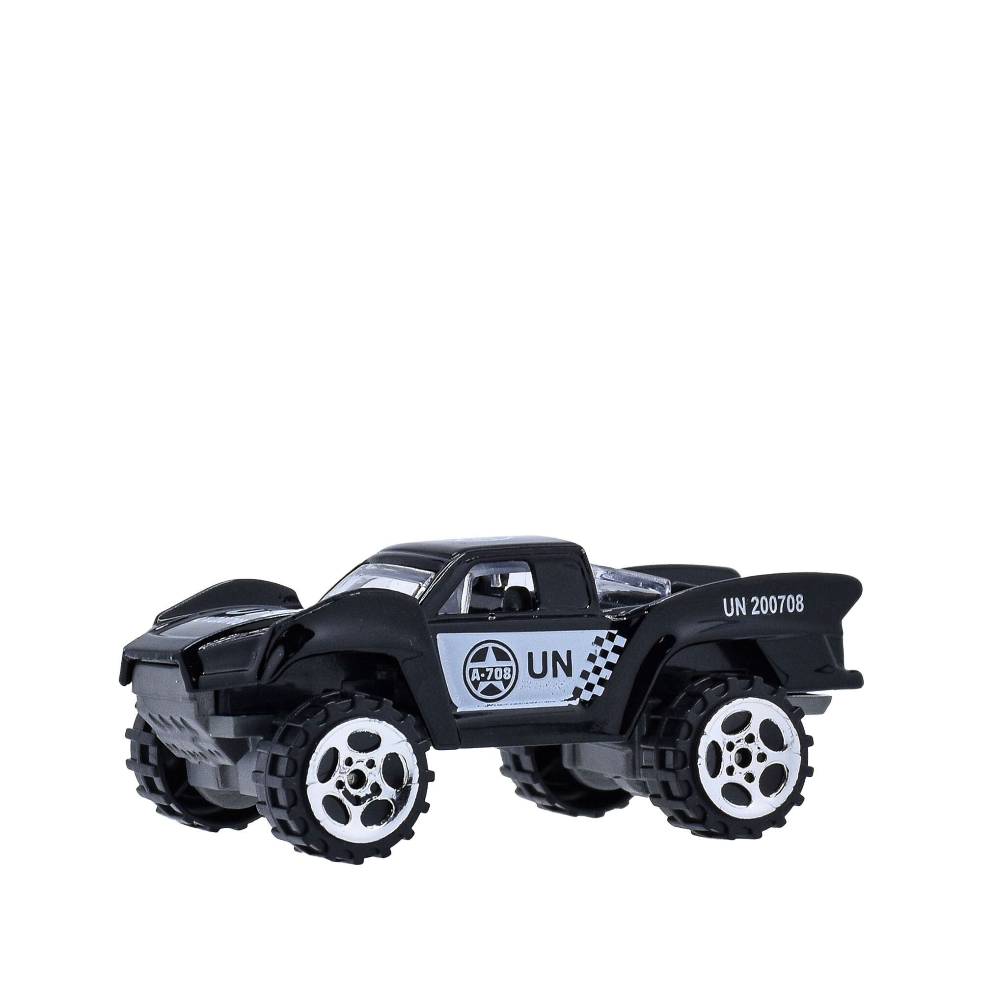 Carro Coleccionable Die Cast Negro Carbon Speed Fast Road img #1