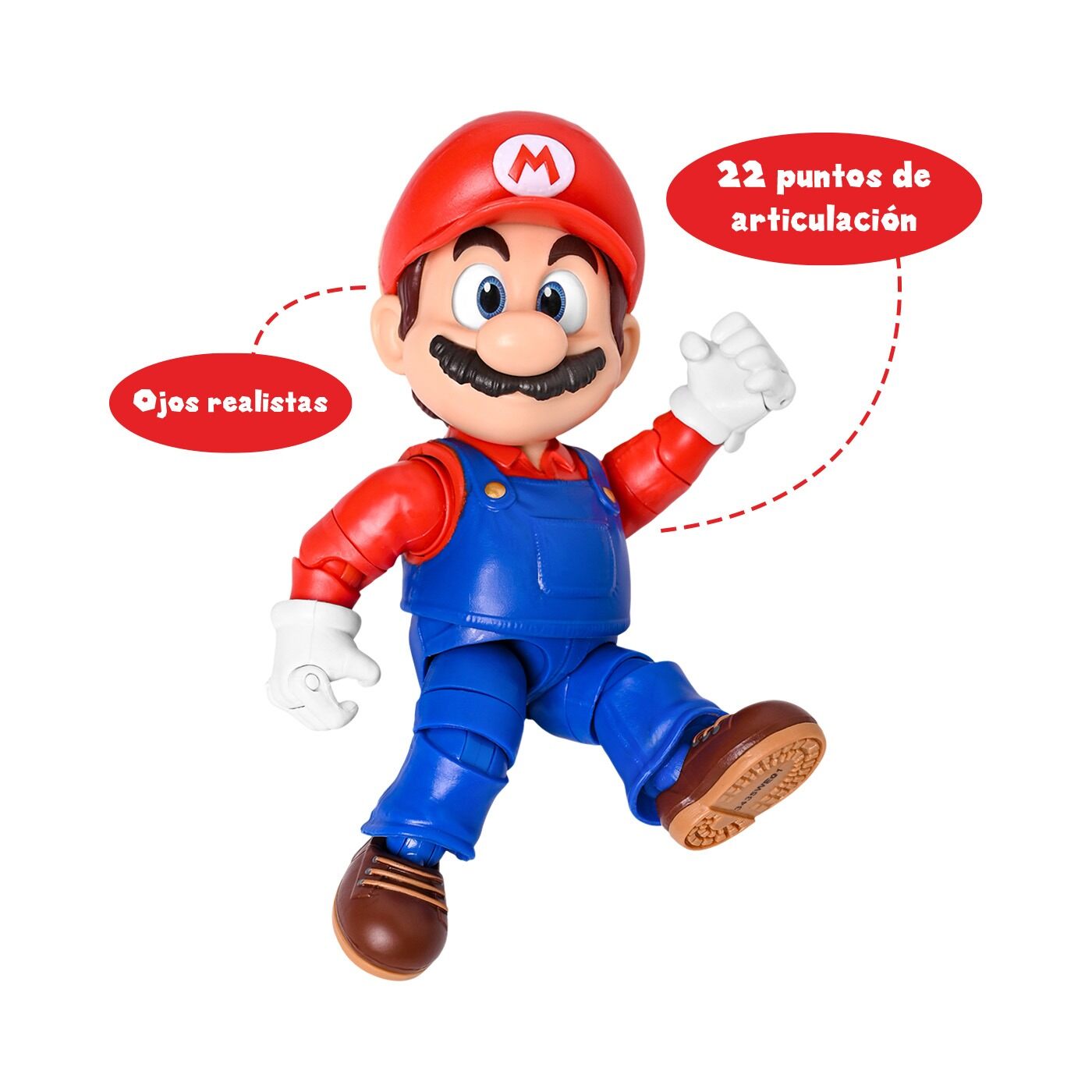 Figura Super Mario Mario 5" img #3