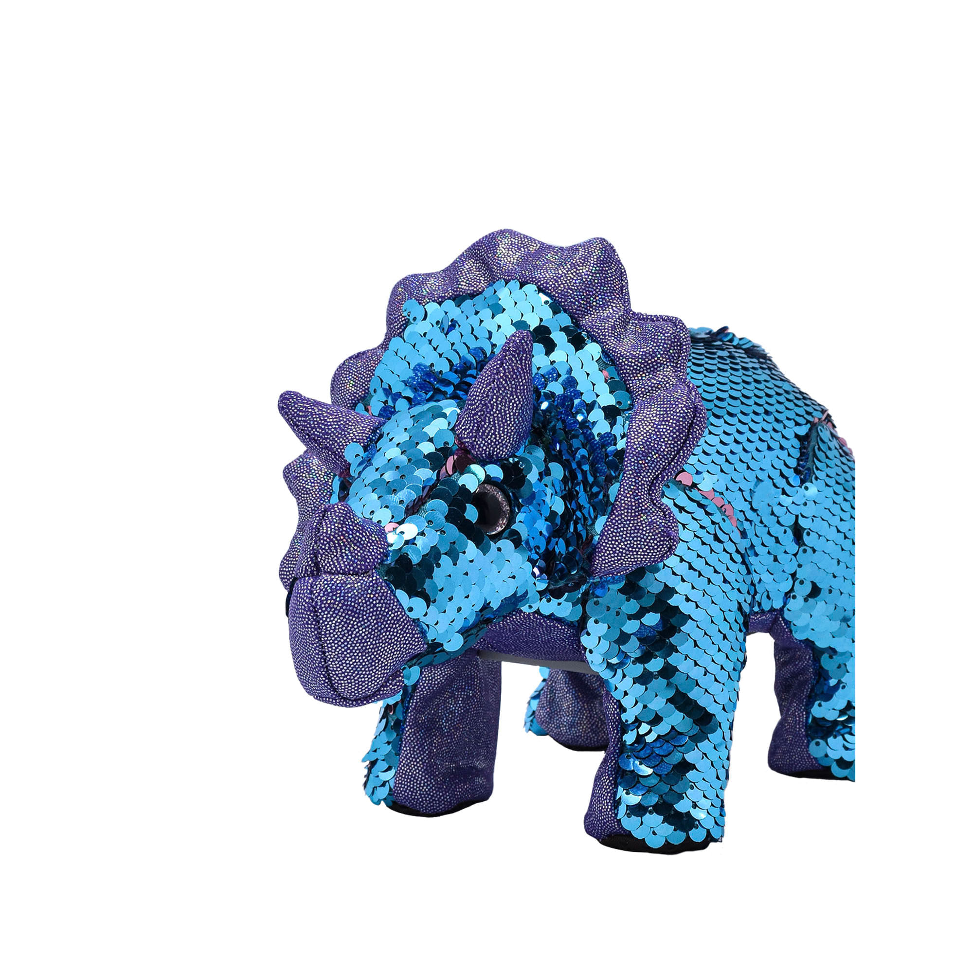 Dinosaurio Triceratops Robot Lentejuelas Toy Logic img #2