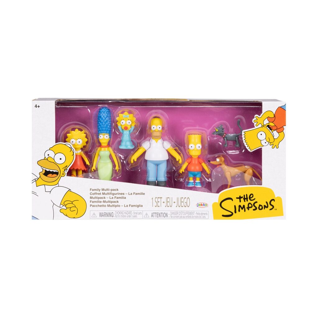 Pack x 7 Figuras Los Simpsons 2.5" Coleccionables img #5