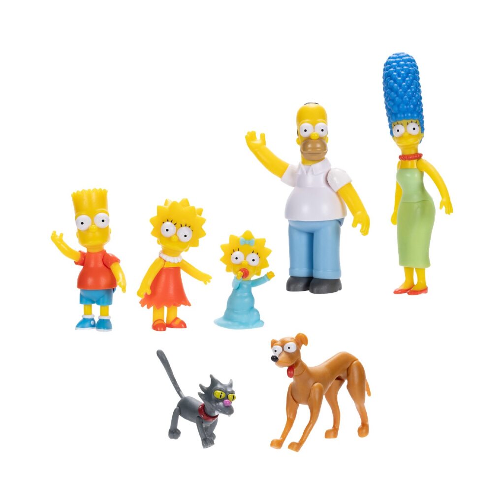 Pack x 7 Figuras Los Simpsons 2.5" Coleccionables img #1