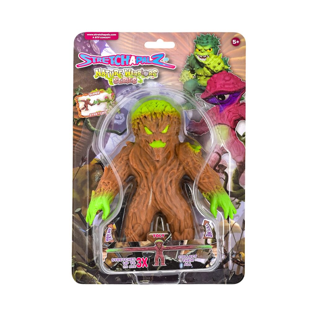 Figura estirable Stretchapalz 14 cm Toly serie Nature Warriors img #1