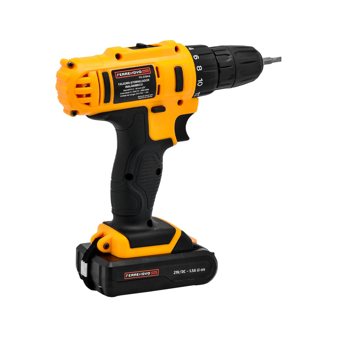 Taladro Atornillador Inalámbrico Ferrenovo Max img #2