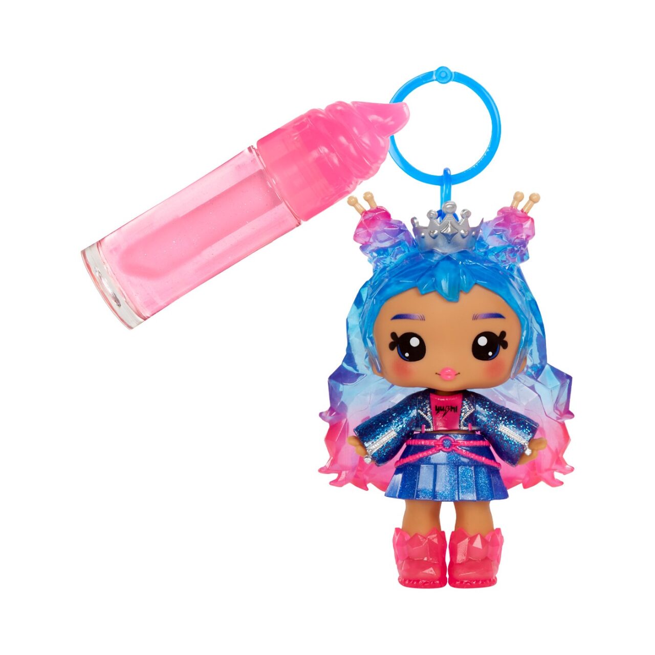 Muñeca Yummiland Roxie Crystal Candy con Brillo Labial para Preparar img #2