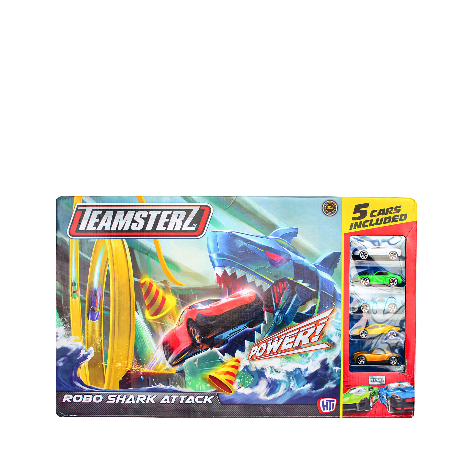 Pista de Carros Teamsterz Shark Attack x 5 Carros img #6