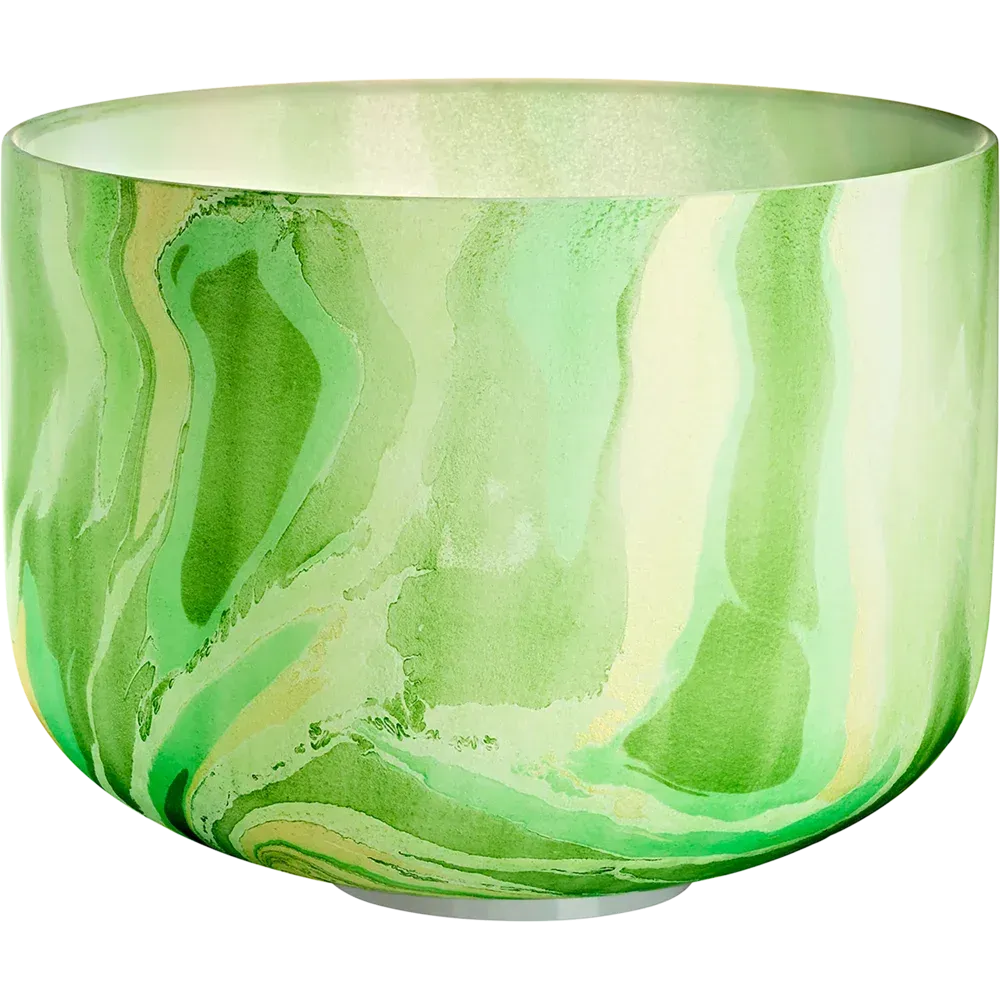 CUENCO  CRISTAL MARBLE 10" TONO F4  CHAKRA CORAZÓ img #1