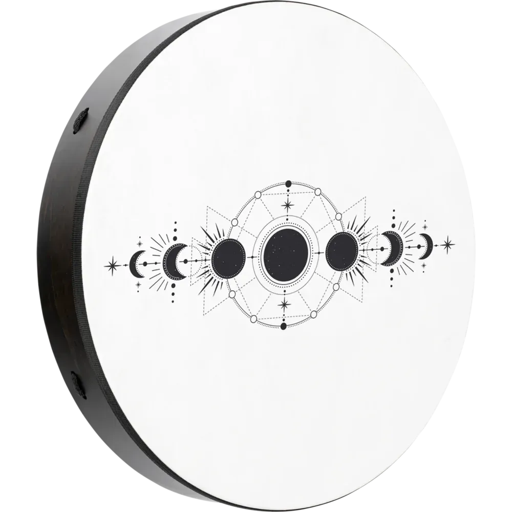 TAMBOR PARA RITUAL DE 22" - MOON PHASES img #1