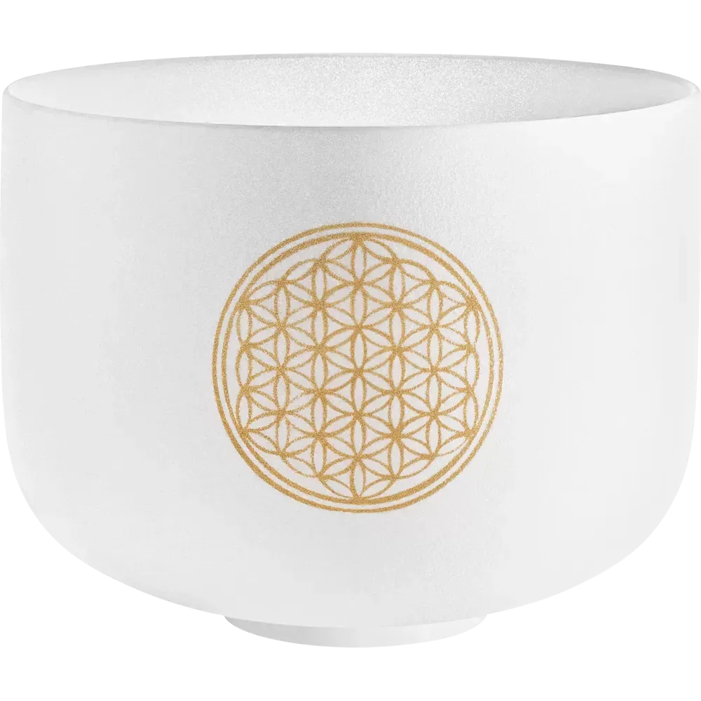CUENCO DE CRISTAL FLOWER OF LIFE 10" img #1