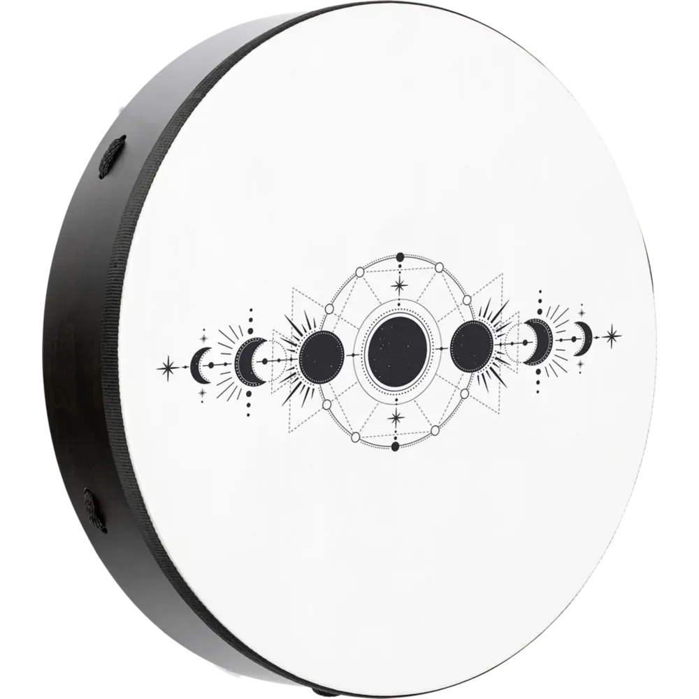 TAMBOR PARA RITUAL DE 18" - MOON PHASES img #1