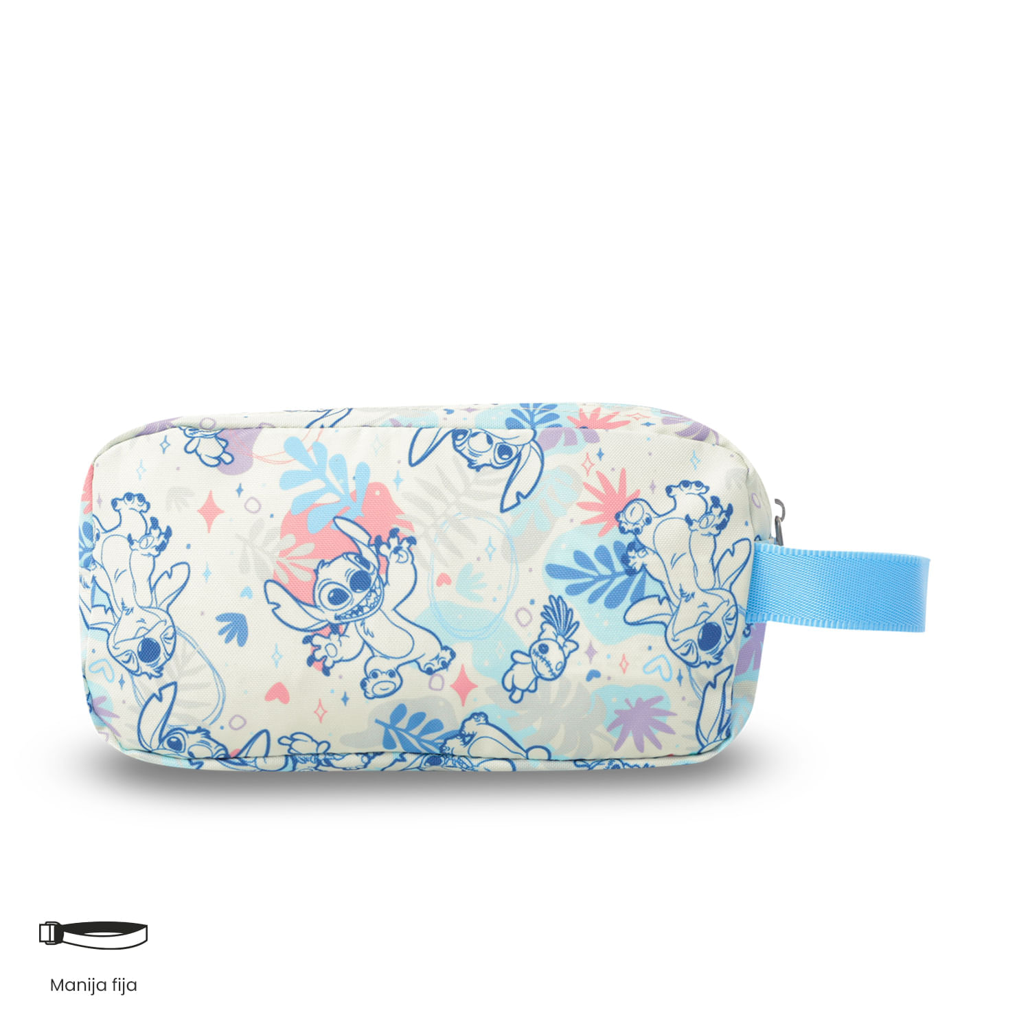 Cartuchera Multiuso Agapec Stitch Grande Blanca Mujer img #5