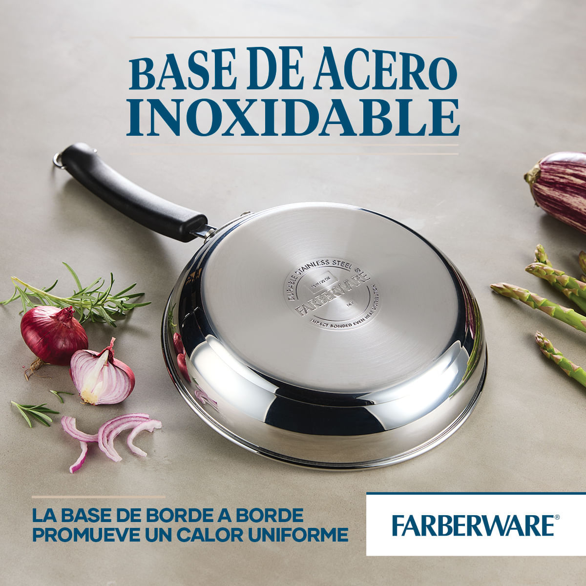 Sartén 25cm. Brilliance. Acero Inoxidable. Apto para cocinas de inducción. Faberware img #8