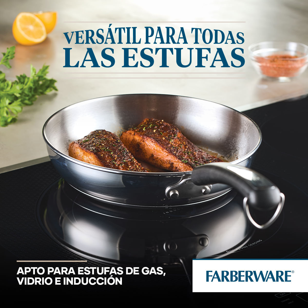 Sartén 25cm. Brilliance. Acero Inoxidable. Apto para cocinas de inducción. Faberware img #10