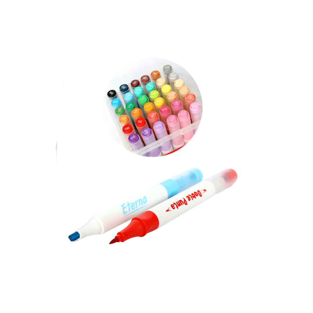 Marcador Doble Punta X36 PCS Eterna img #2