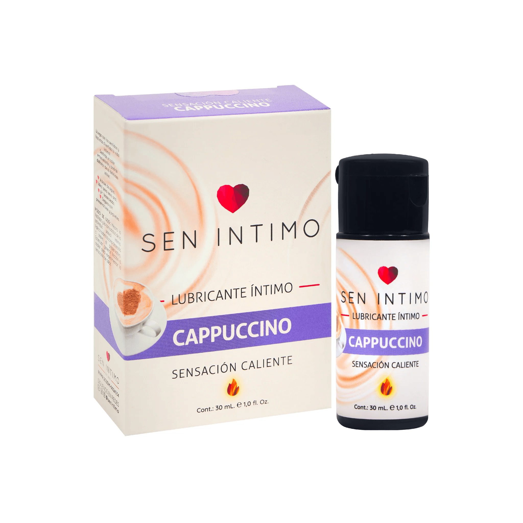 Lubricante Caliente Cappuccino x 30 ml Sen Íntimo img #1