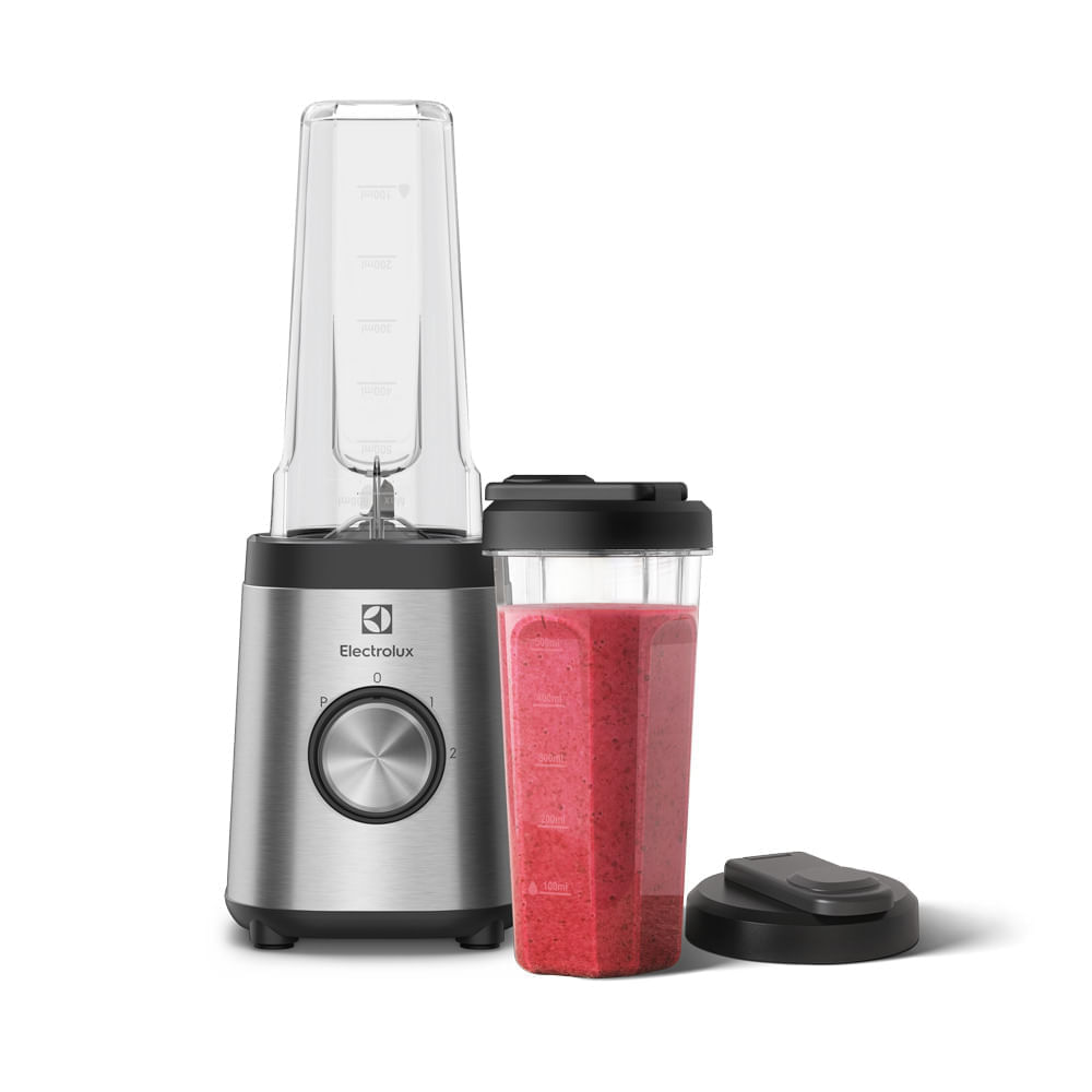 Licuadora Portatil Personal Electrolux con 2 Vasos 320W Inox BSE20 img #1