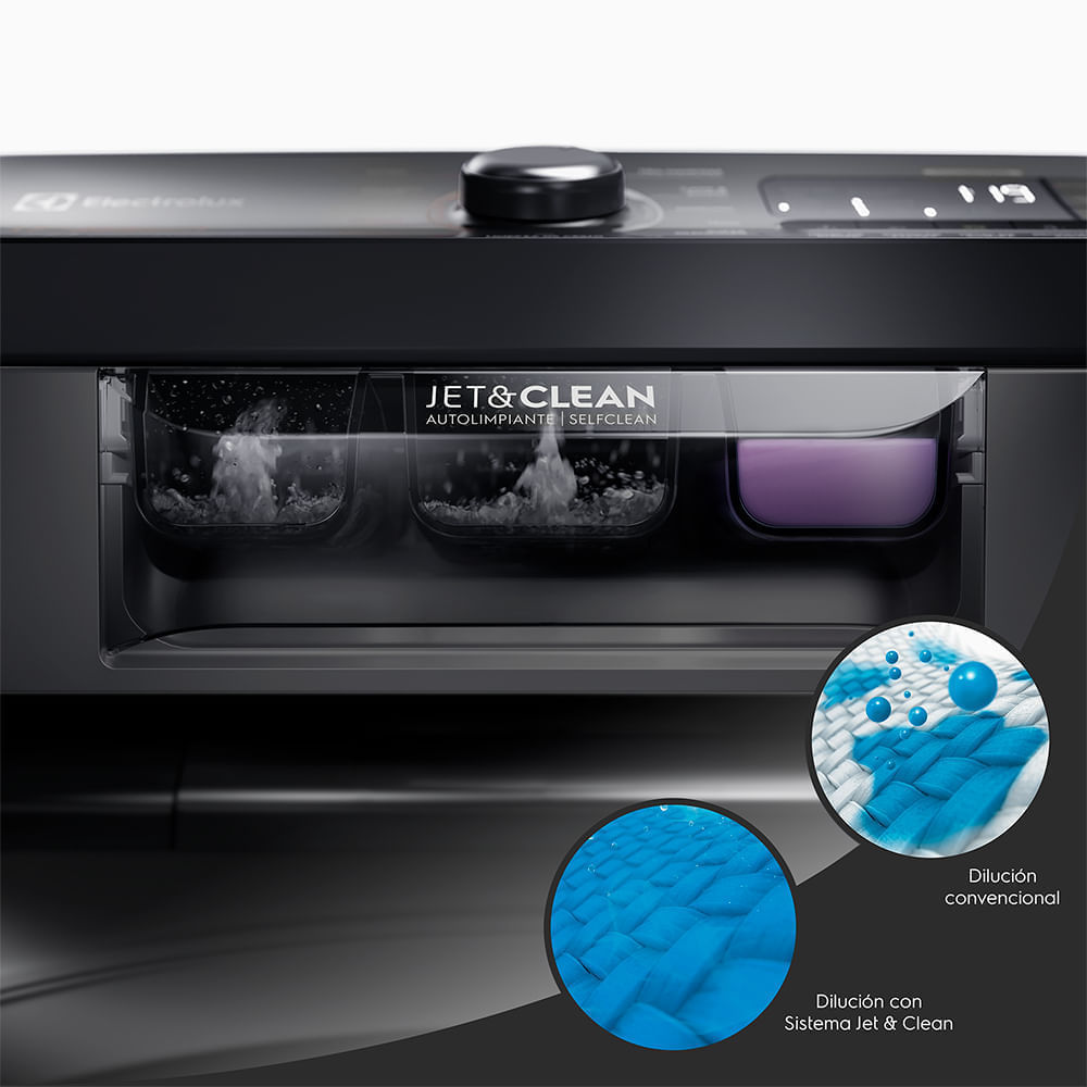 Lavadora Electrolux Carga Superior 22kg con Cierre Fácil Negra LP22I img #8