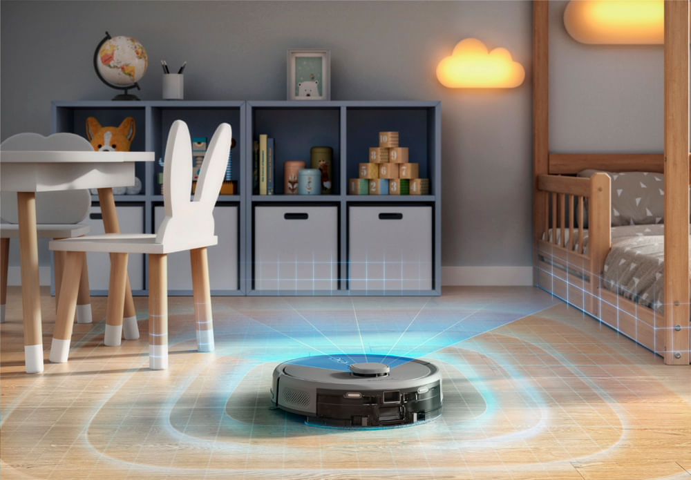 Aspiradora robot Electrolux 4 en 1 Laser Urban Gris ERB80 img #10
