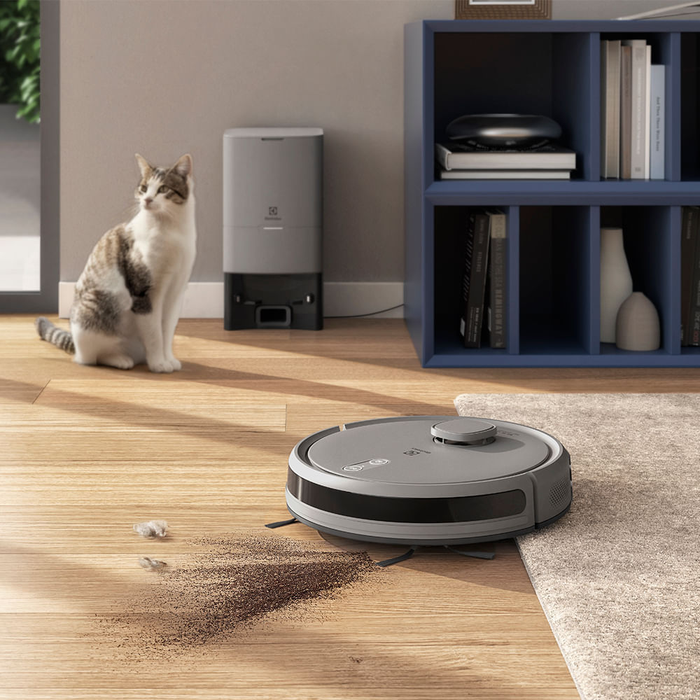 Aspiradora robot Electrolux 4 en 1 Laser Urban Gris ERB80 img #17