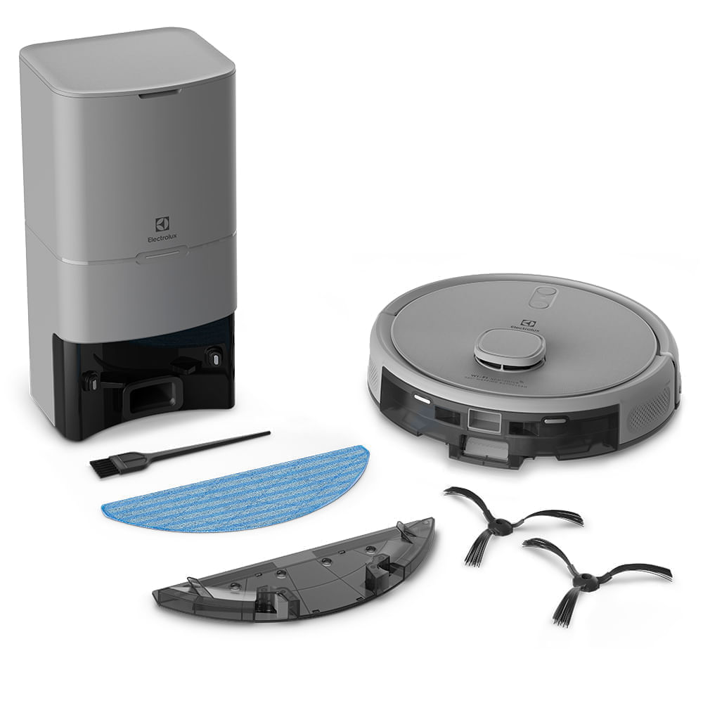 Aspiradora robot Electrolux 4 en 1 Laser Urban Gris ERB80 img #15