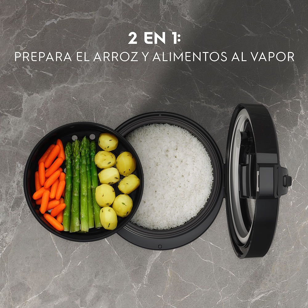 Olla arrocera Electrolux multiusos 3,5L negra ERC30 img #6