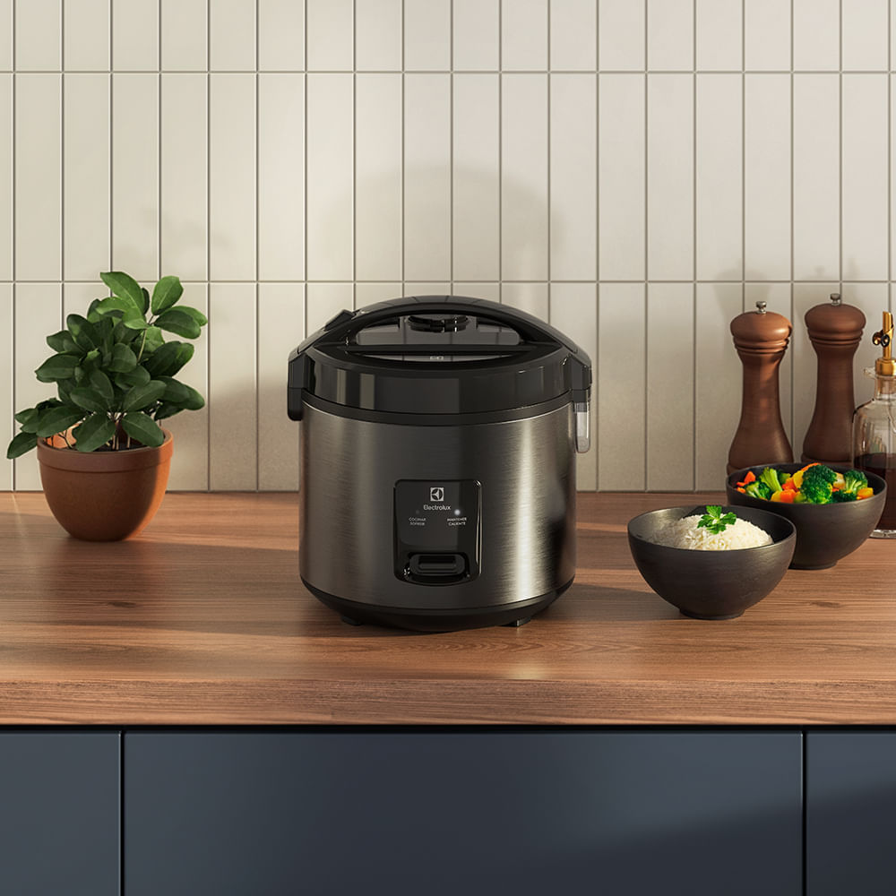 Olla arrocera Electrolux multiusos 3,5L negra ERC30 img #7