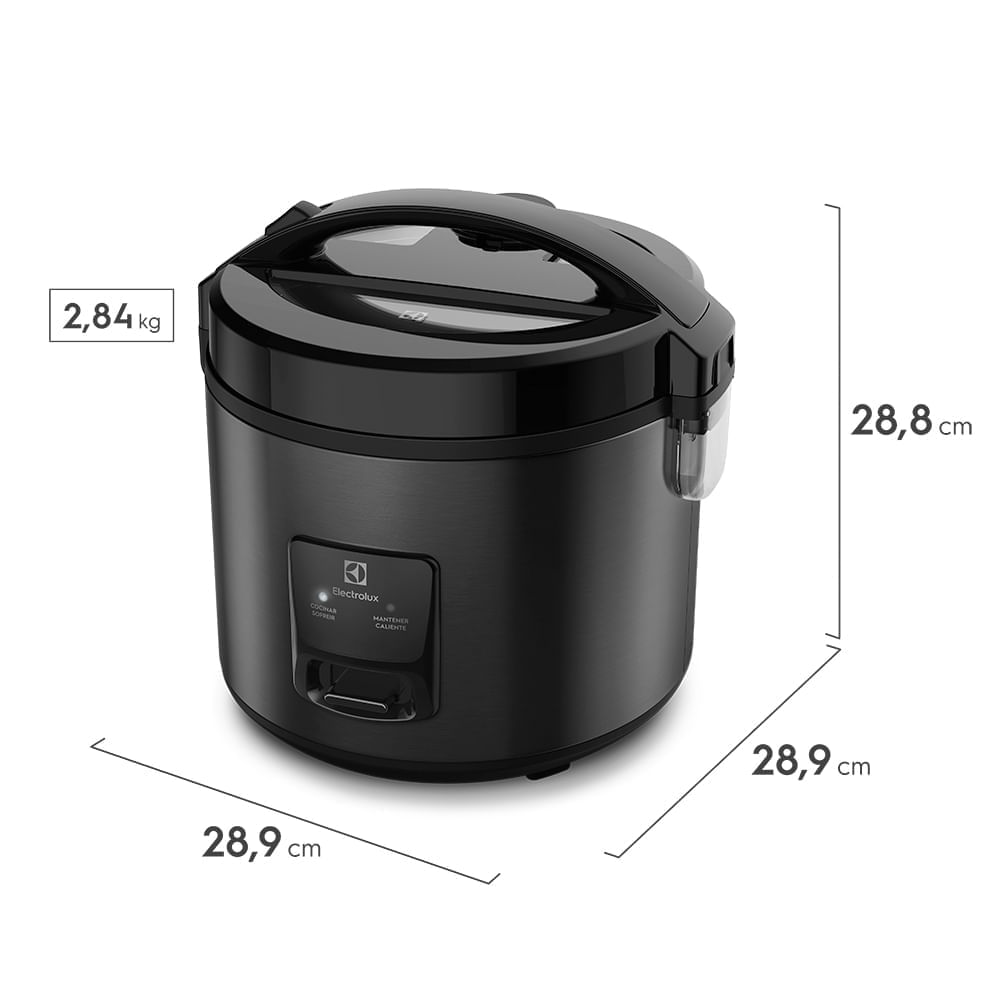 Olla arrocera Electrolux multiusos 3,5L negra ERC30 img #2