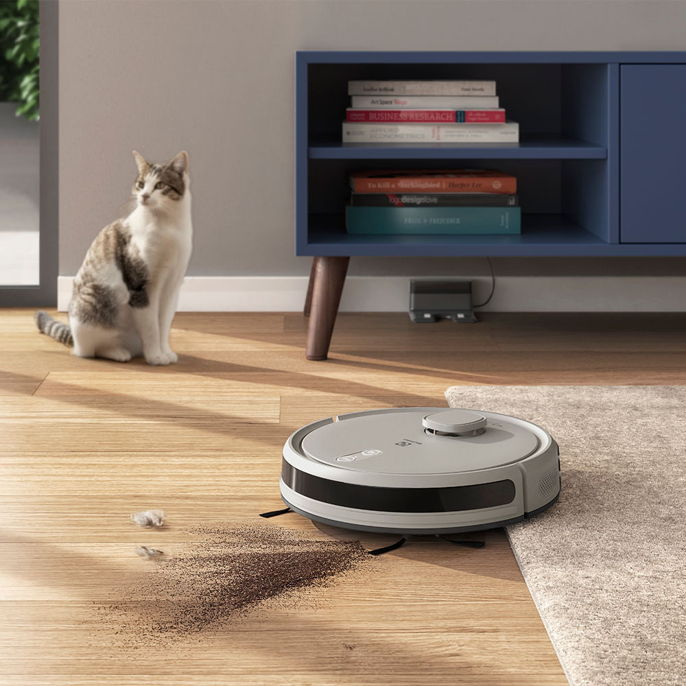 Aspiradora robot Electrolux 4 en 1 Laser Gris ERB62 img #16