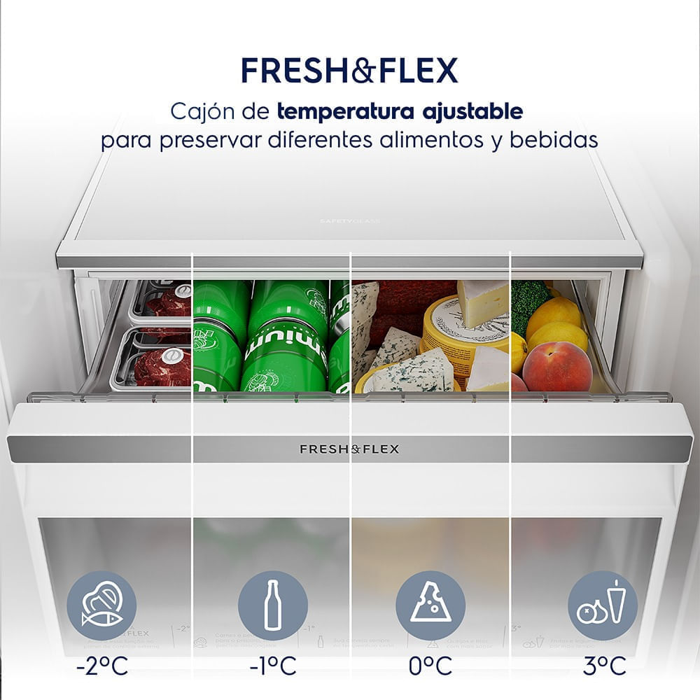 Nevecón Electrolux no frost 619L Inverter Autosense Negro ERS65F1C5BB img #8