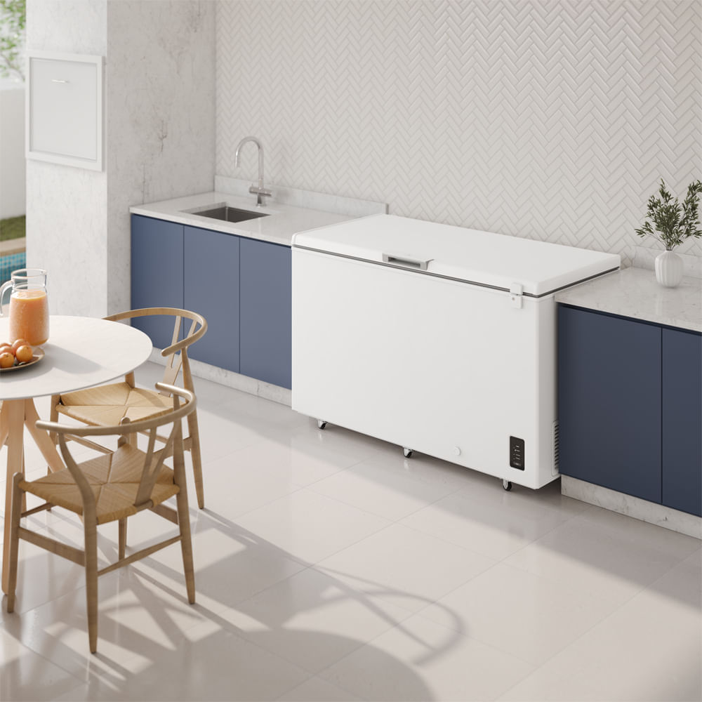 Congelador Horizontal Electrolux 410L Frost Inverter Blanco EFH42S3C5AW img #10