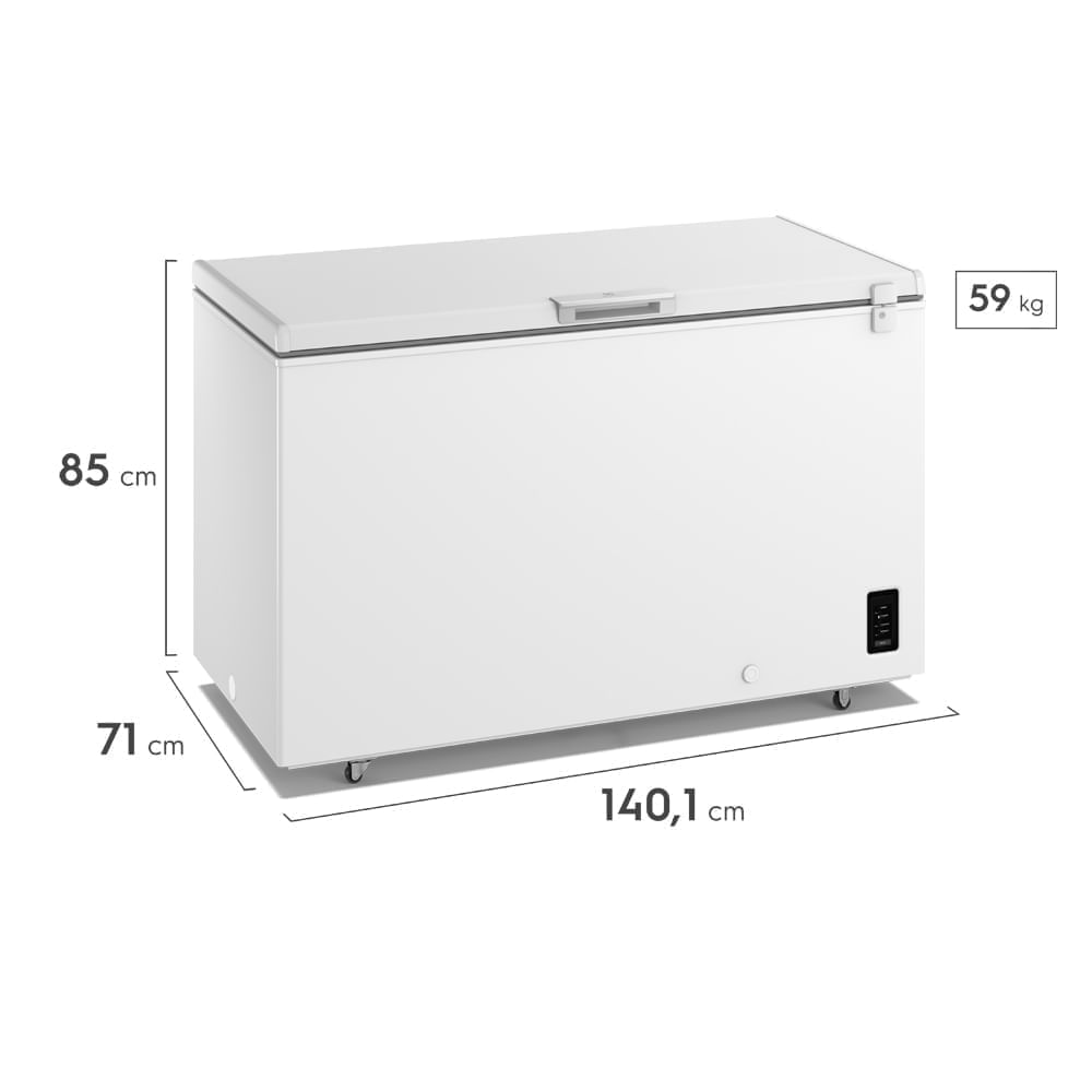 Congelador Horizontal Electrolux 410L Frost Inverter Blanco EFH42S3C5AW img #2