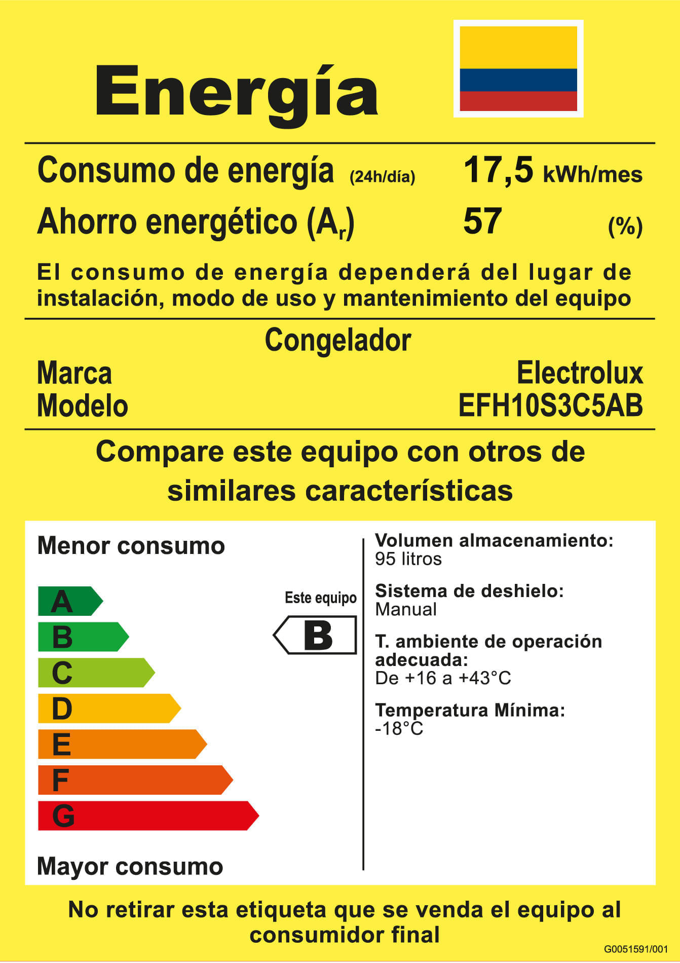 Congelador Horizontal Electrolux 95L Frost Inverter Negro EFH10S3C5AB img #5