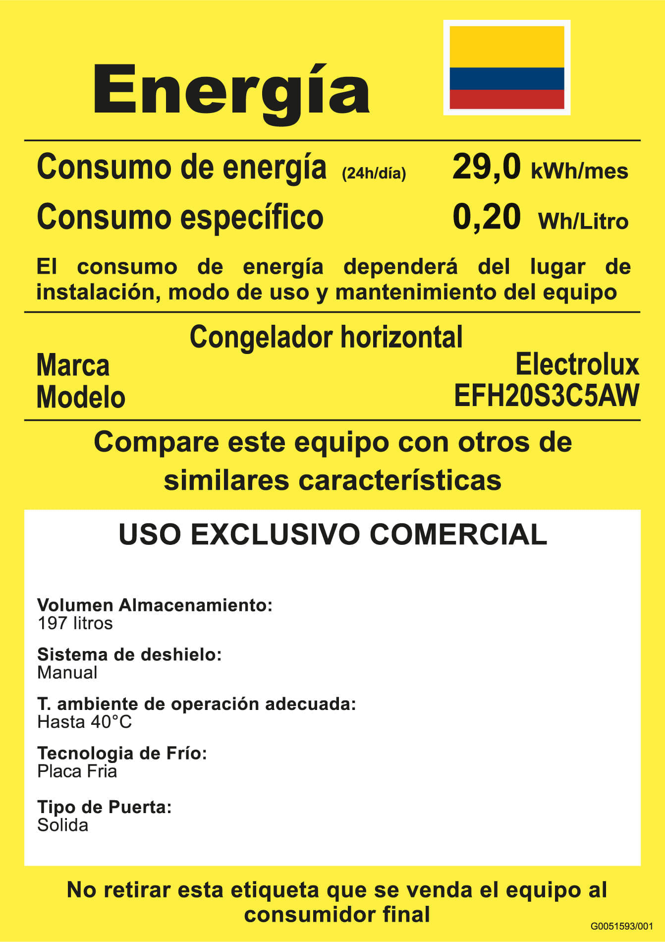 Congelador Horizontal Electrolux 197L Frost Inverter Blanco EFH20S3C5AW img #5