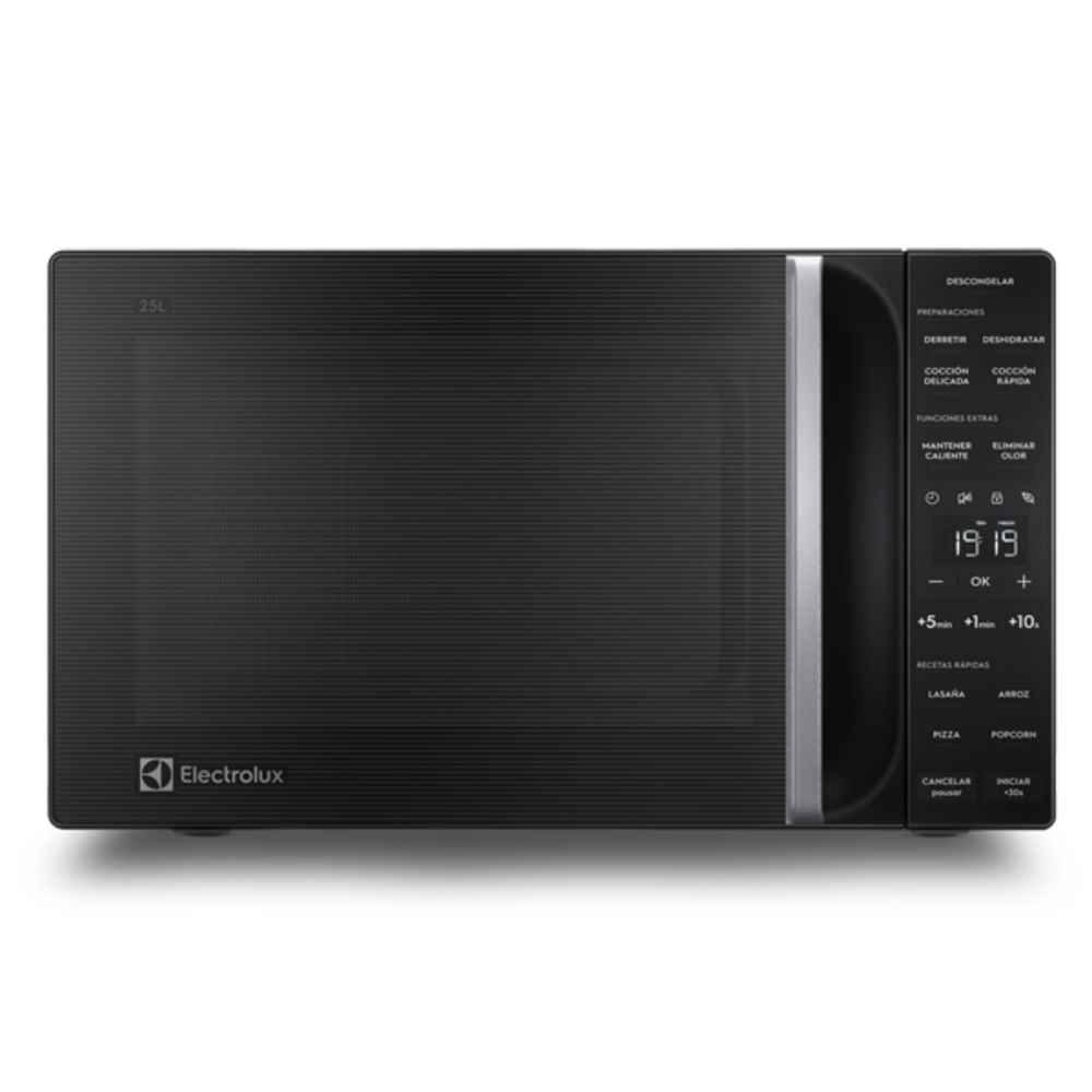 Horno Microondas Electrolux 25L Descongelación Asistida Negro EMDY25S0MXB img #1