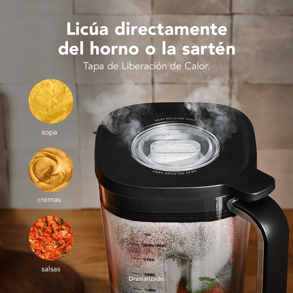 Combo Ultrapower Complete Red: Licuadora Pure Power + Jarra de Vidrio + Vaso Personal img #3