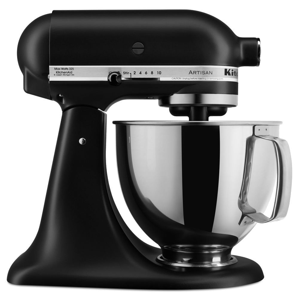 Combo Batidora Artisan 4.7 L Matte Black + Regalo batidor de borde flexible img #2