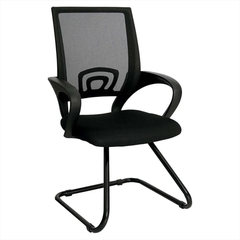 Silla Interlocutora Negra Cómoda Y Resistente img #1