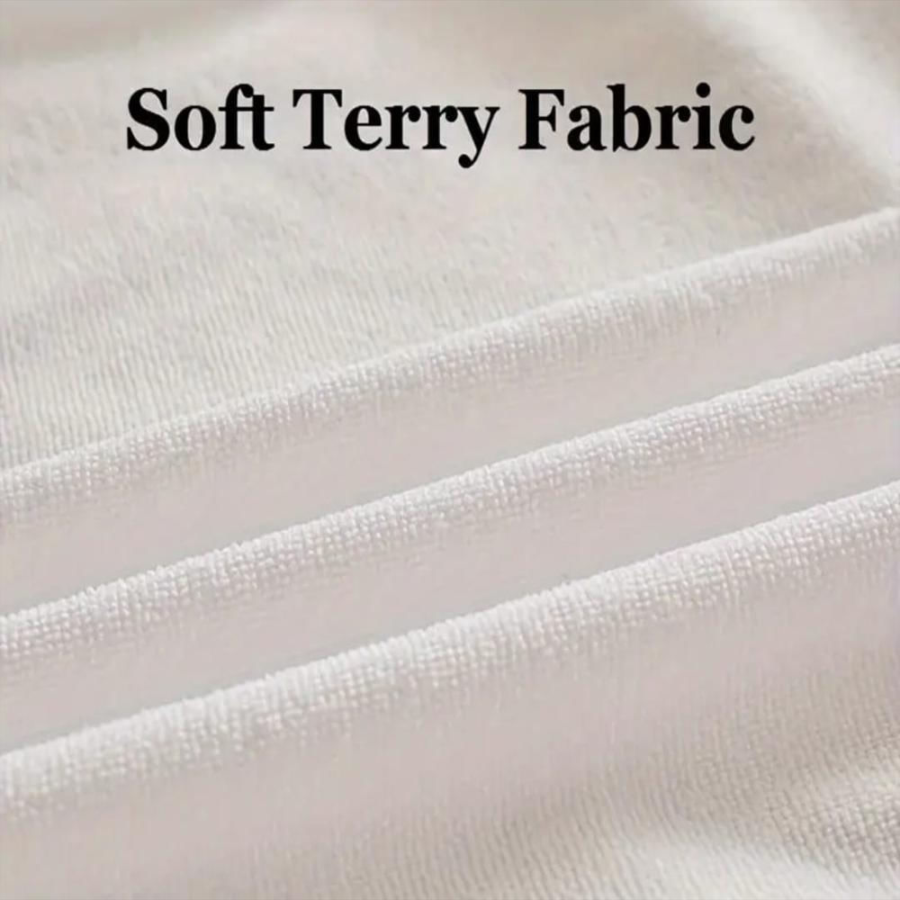 Protector De Colchón Terry Impermeable Premium Cama Sencilla img #3