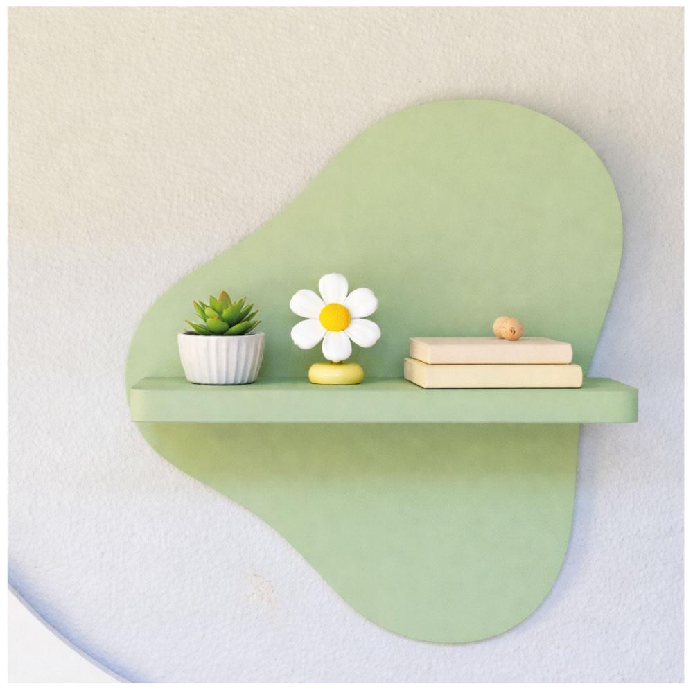 Repisa Decorativa Verde img #1