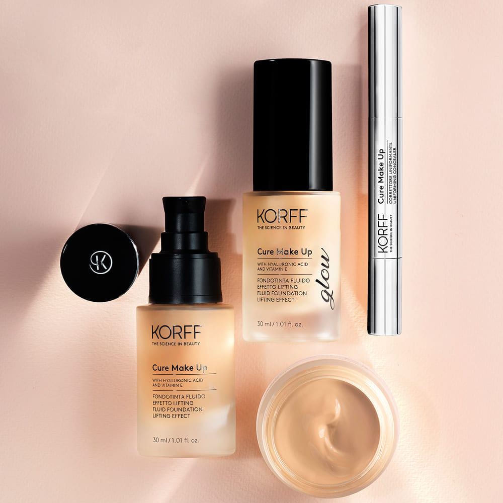 Base Efecto Lifting Fluida - Cure Make Up 30 ml - Korff img #3