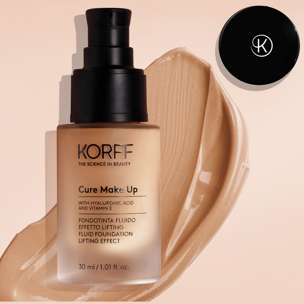 Base Efecto Lifting Fluida - Cure Make Up 30 ml - Korff img #2