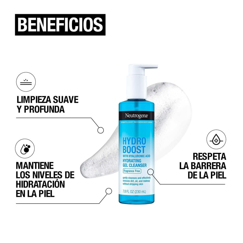 Limpiador Facial Hydro Boost - Neutrogena img #3