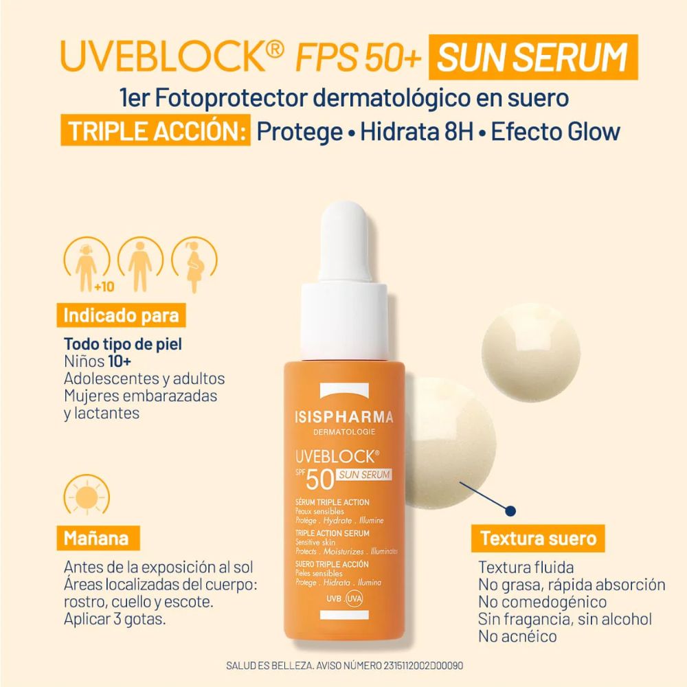 Uveblock Sun Serum - Isispharma img #3