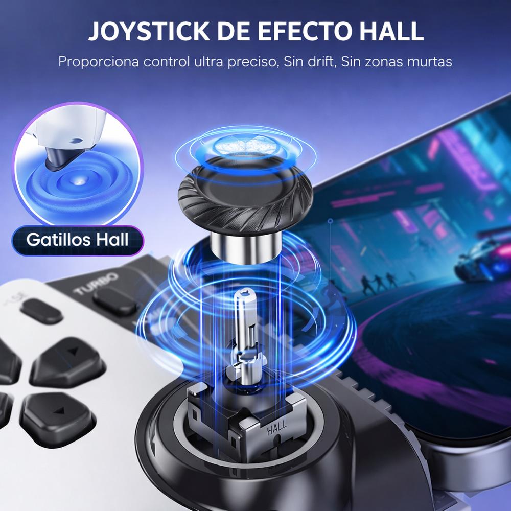 Control Gamer Bluetooth Hall Effect Android Ios Pc Switch img #2