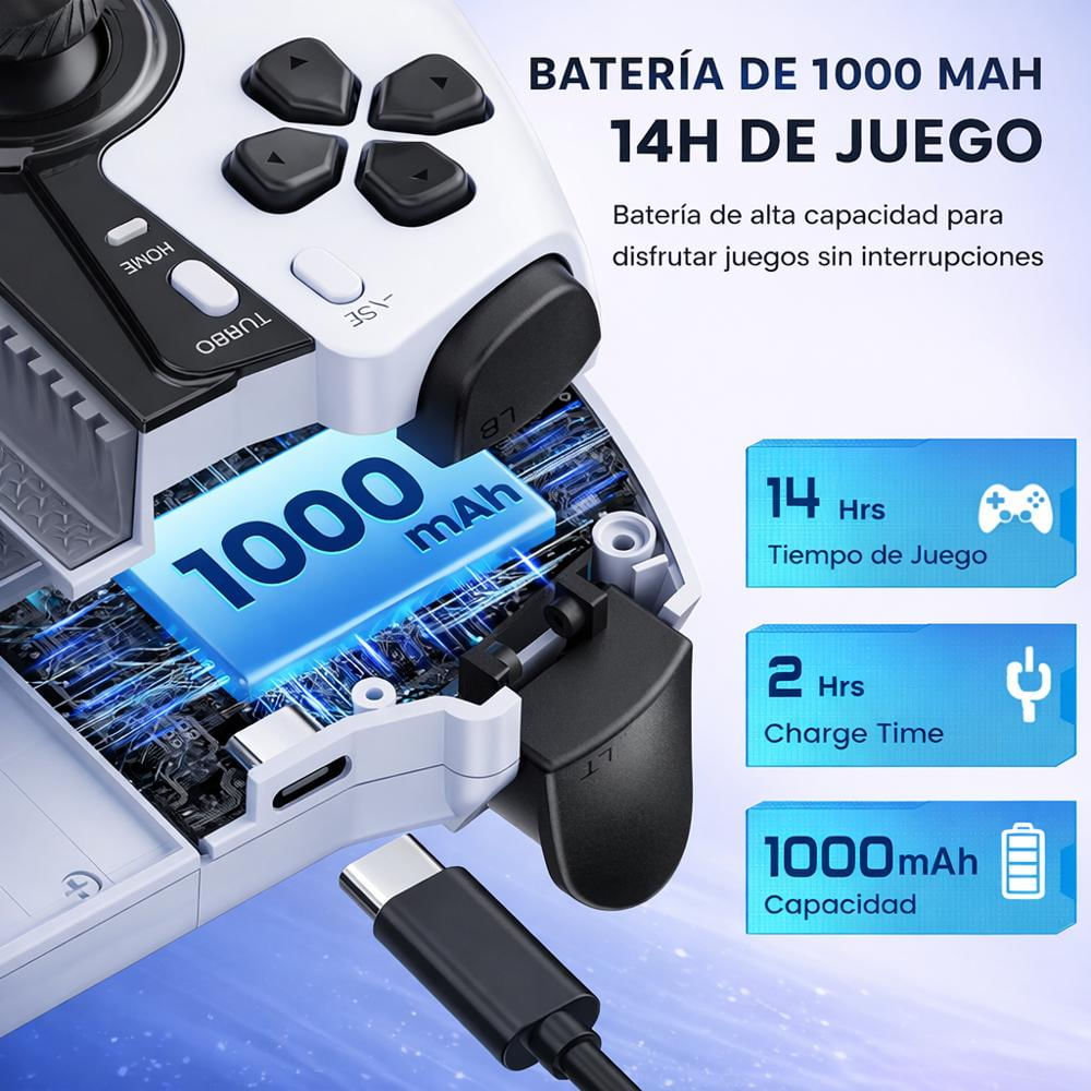 Control Gamer Bluetooth Hall Effect Android Ios Pc Switch img #3